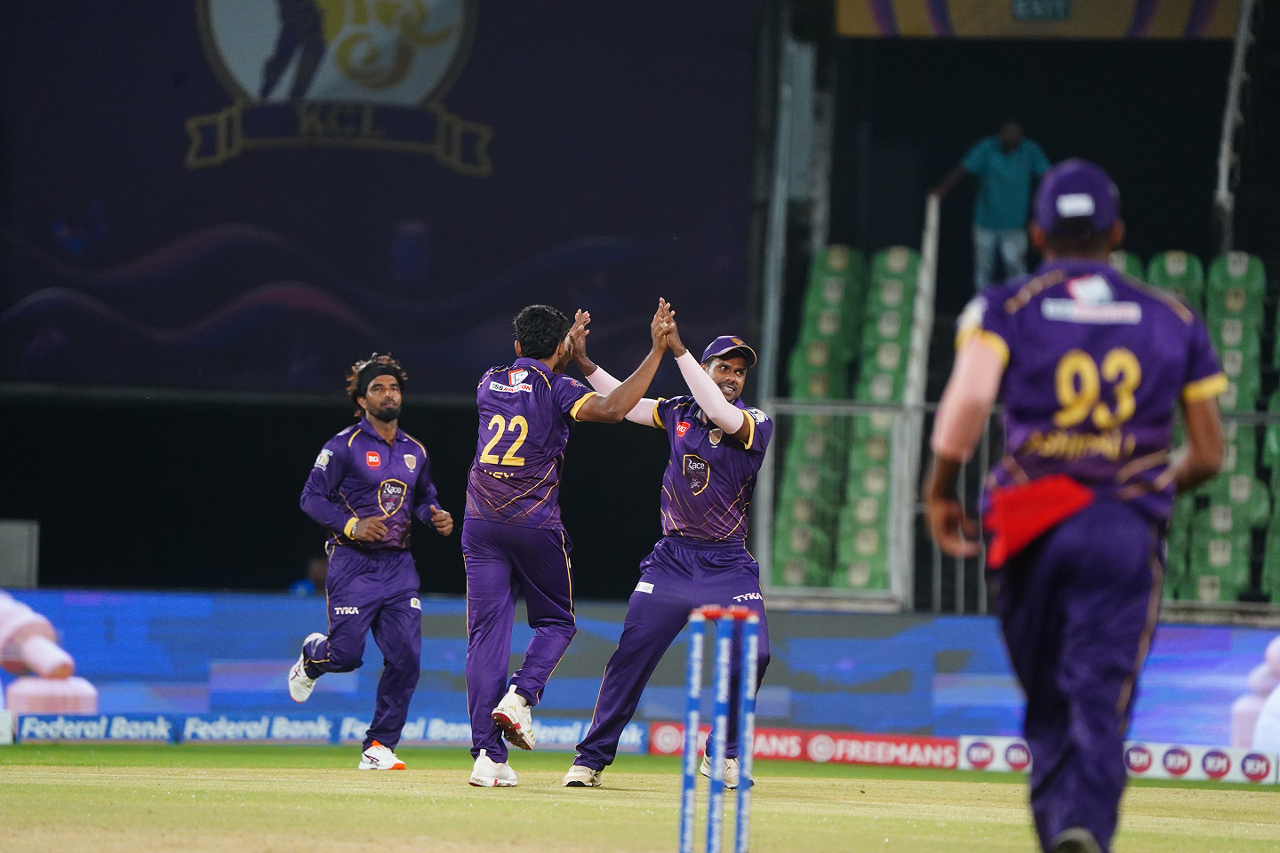 Alleppey Ripples dominate a rain-struck 7 over game