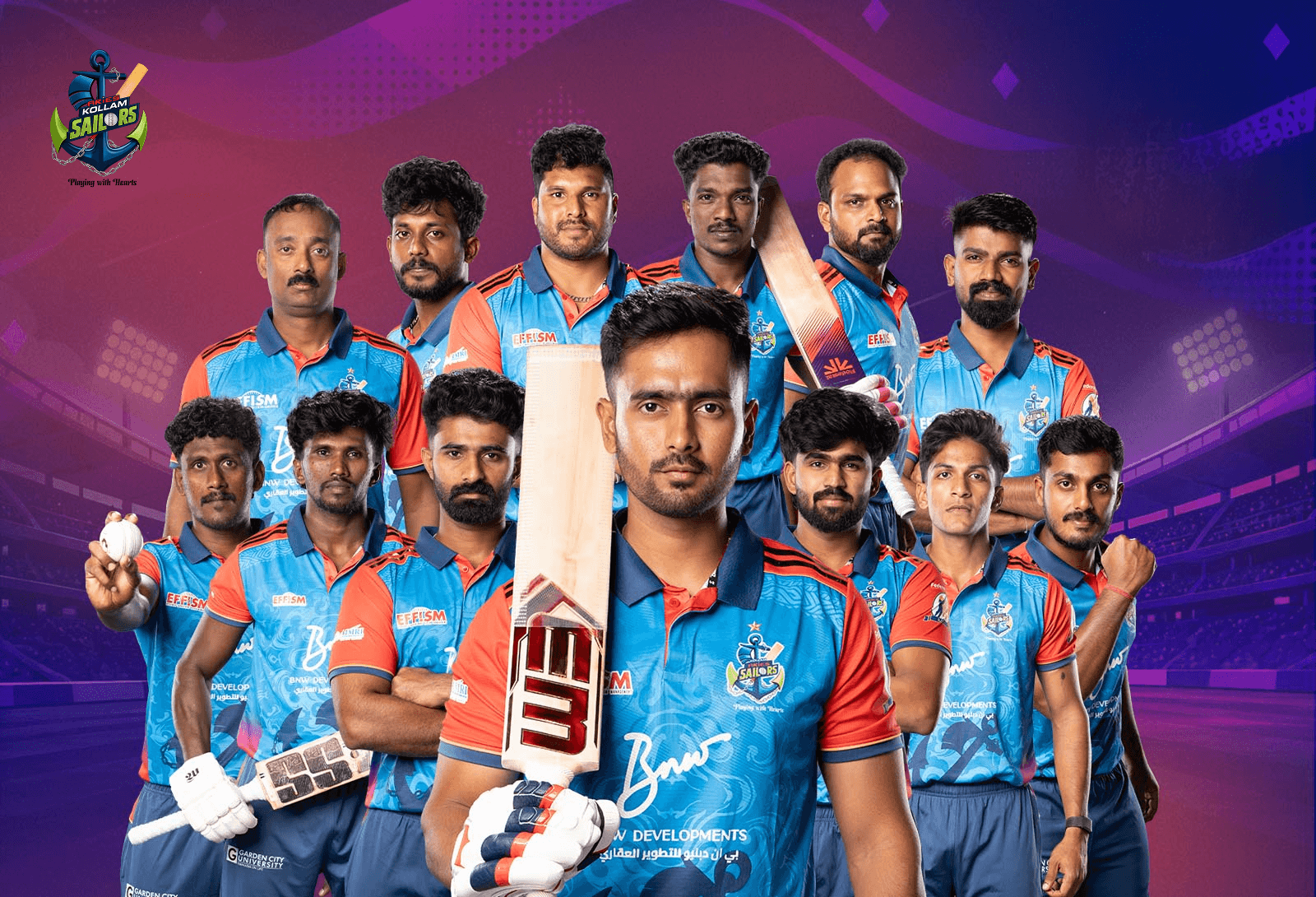 Aries Kollam Sailors Squad 2026