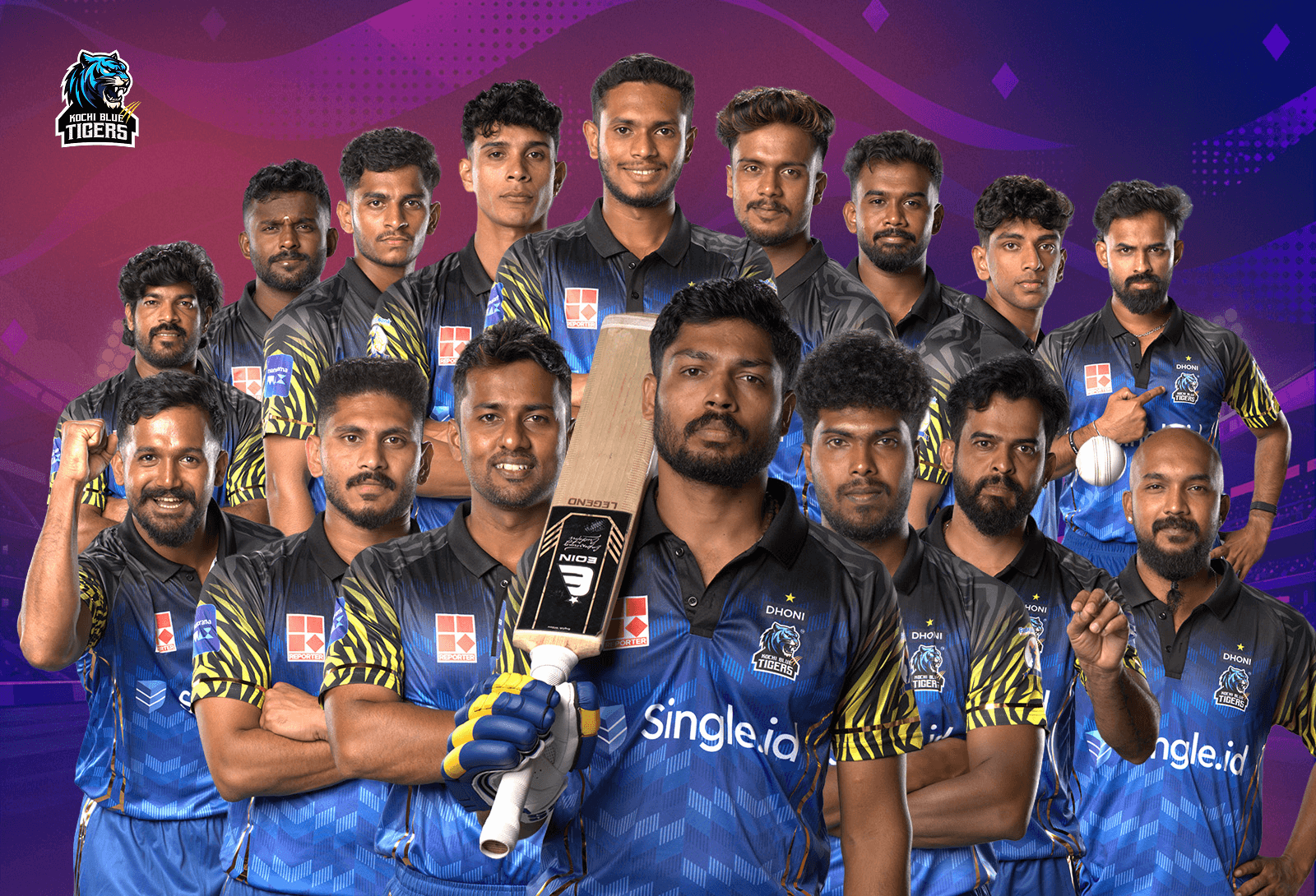 Kochi Blue Tigers Squad 2026
