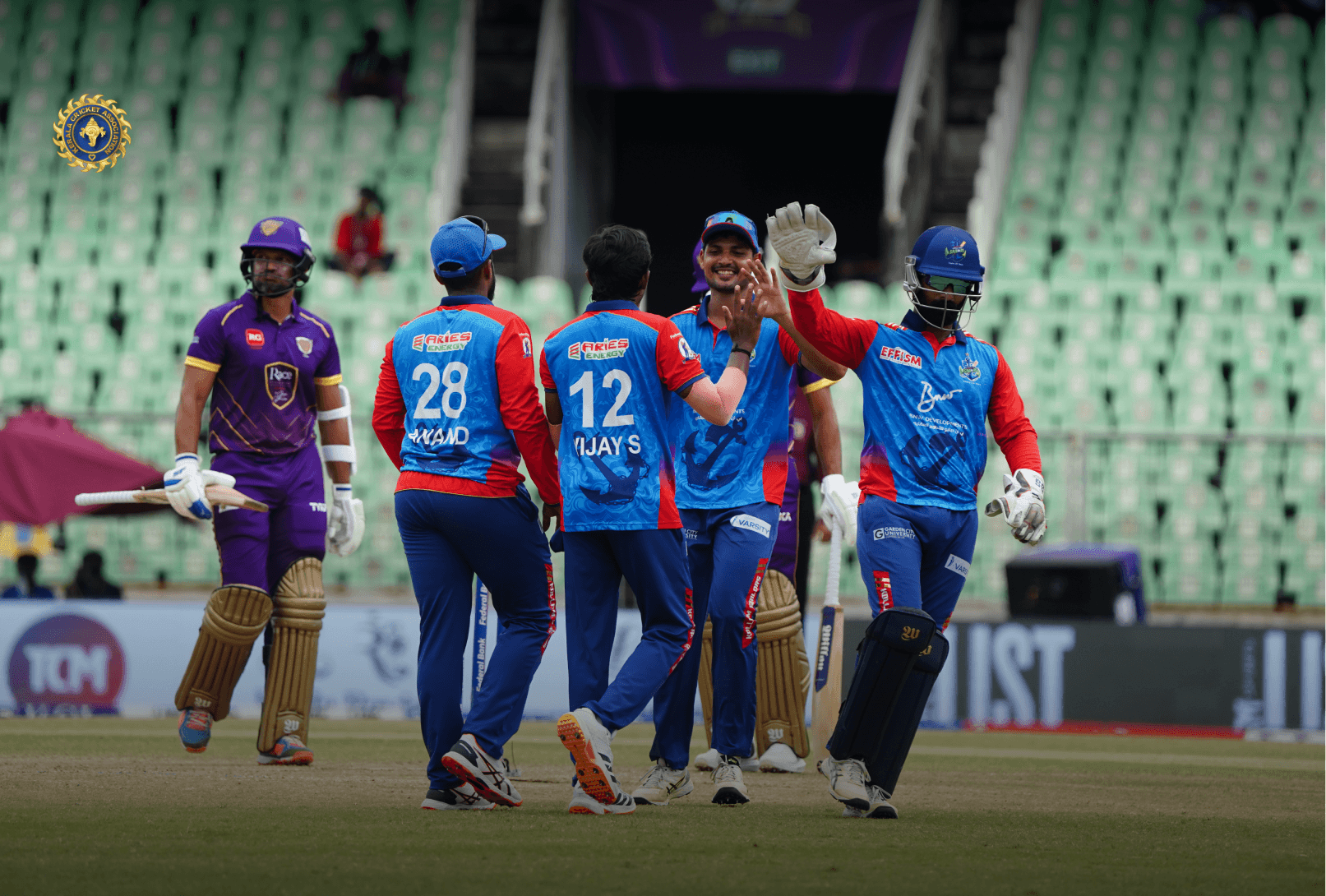 Vatsal’s 93 drives the Kollam Sailors to overpower Azharuddeen’s ton