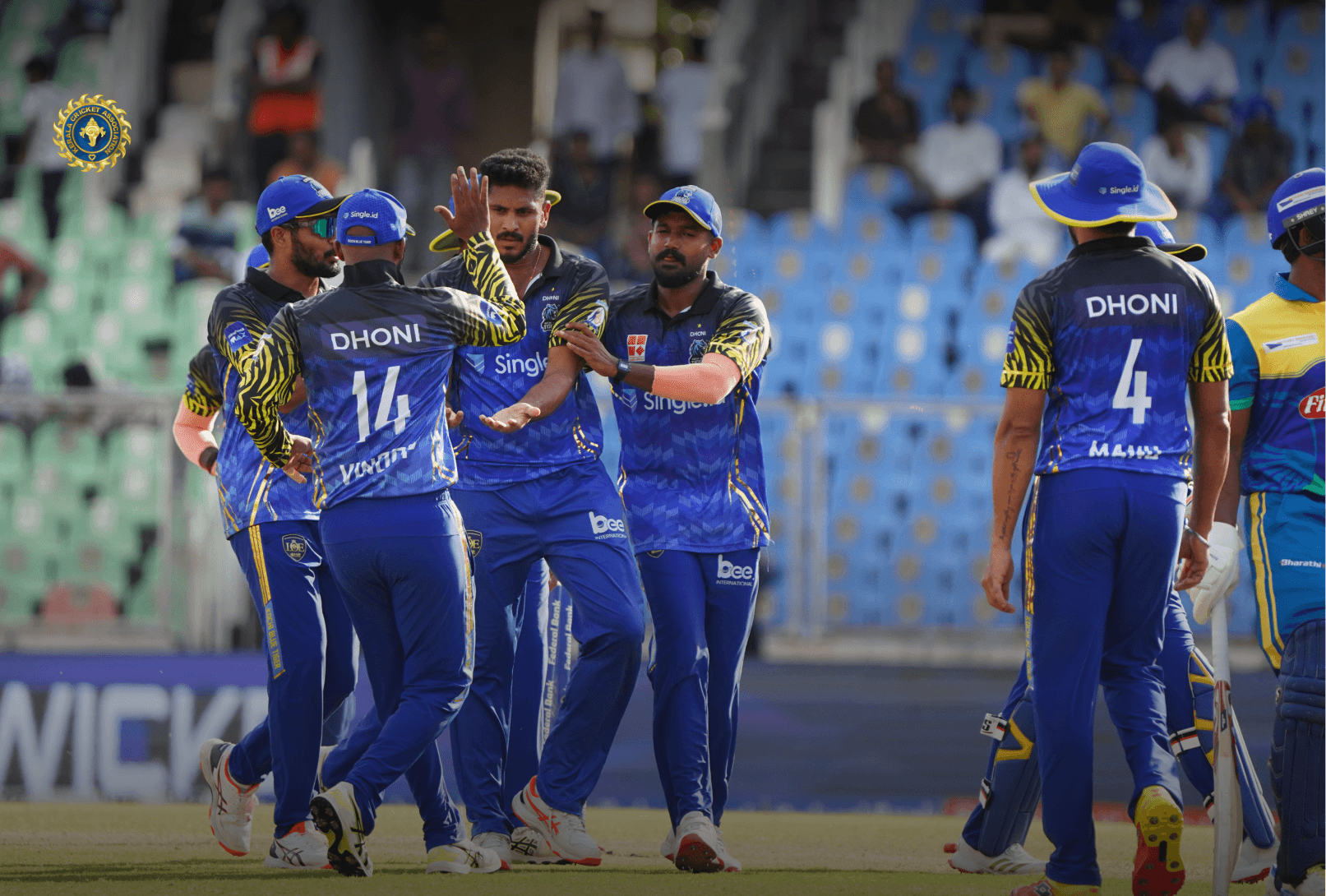 Kochi Blue Tigers win by the barest of the margins in a last ball thriller