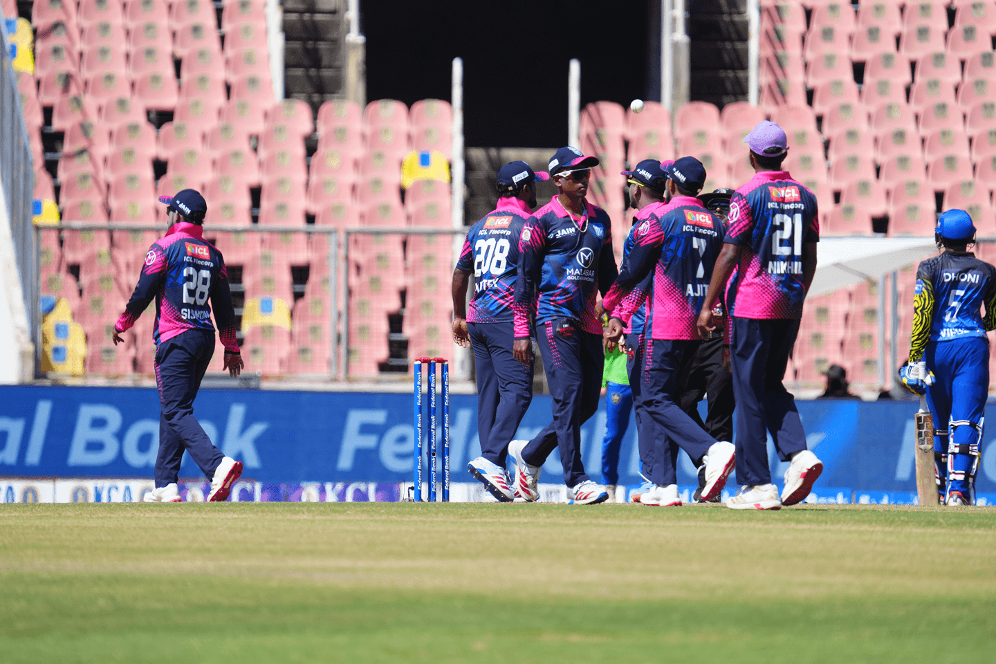 Match 27: Trivandrum Royals vs Kochi Blue Tigers