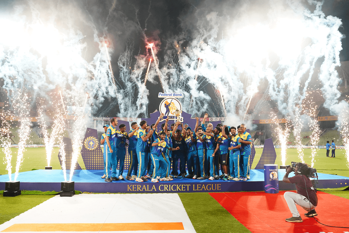 Post League Ceremony 